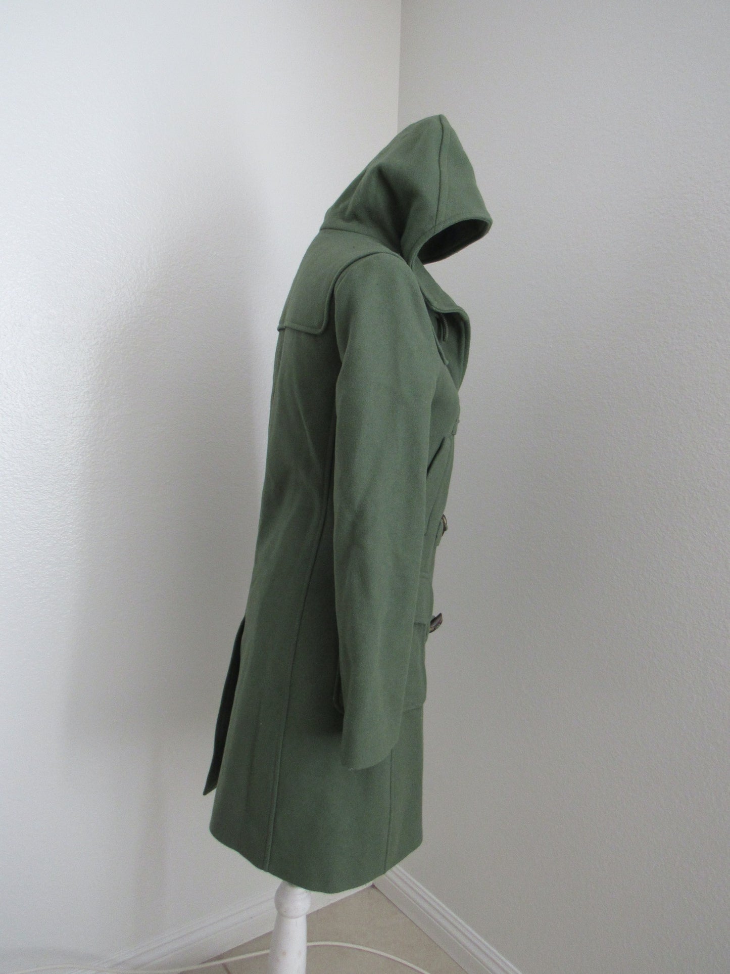 UNITED OF COLOR OF BENETTON Hoodie Zip Long Sleeve Coat