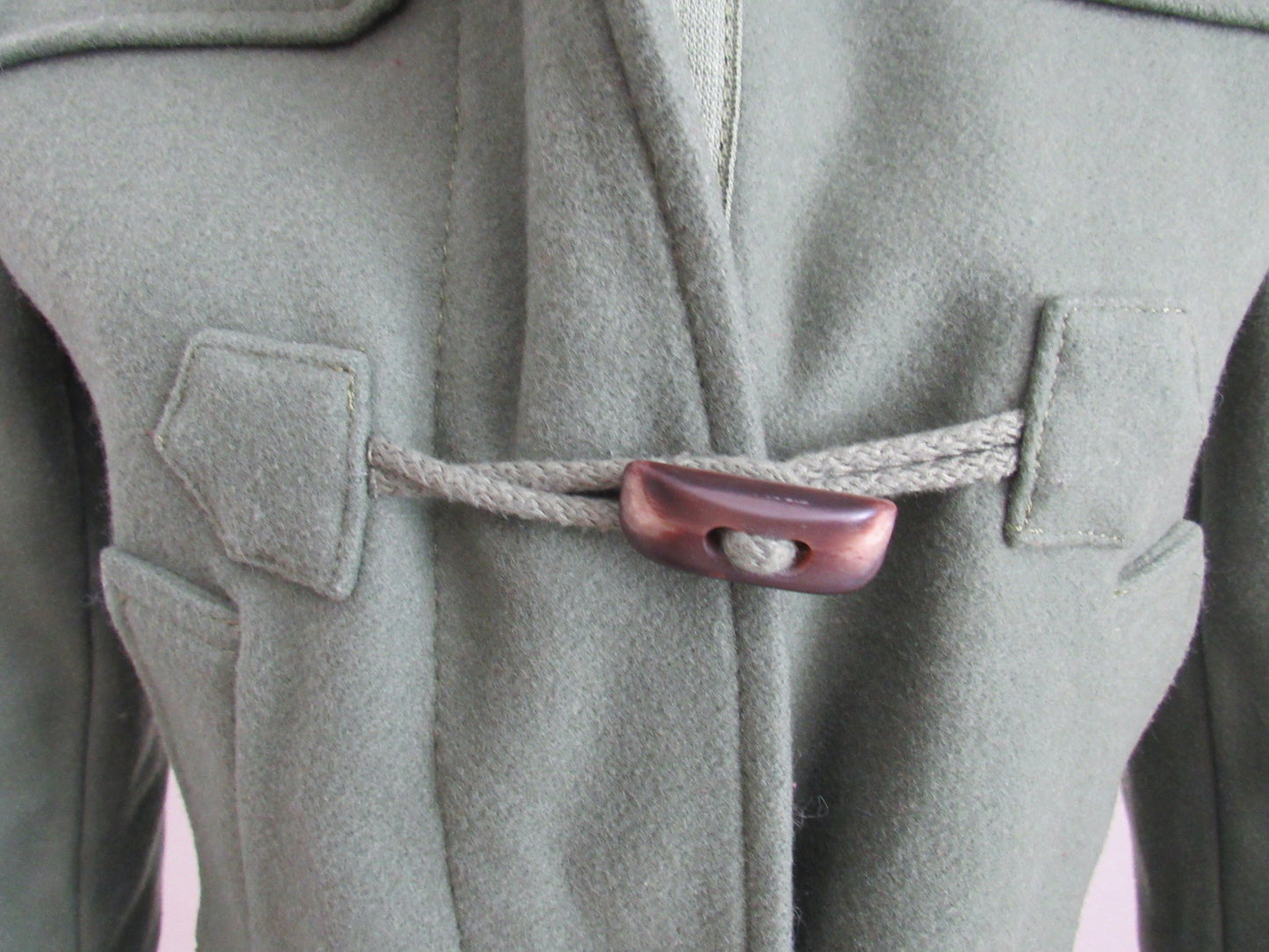 UNITED OF COLOR OF BENETTON Hoodie Zip Long Sleeve Coat