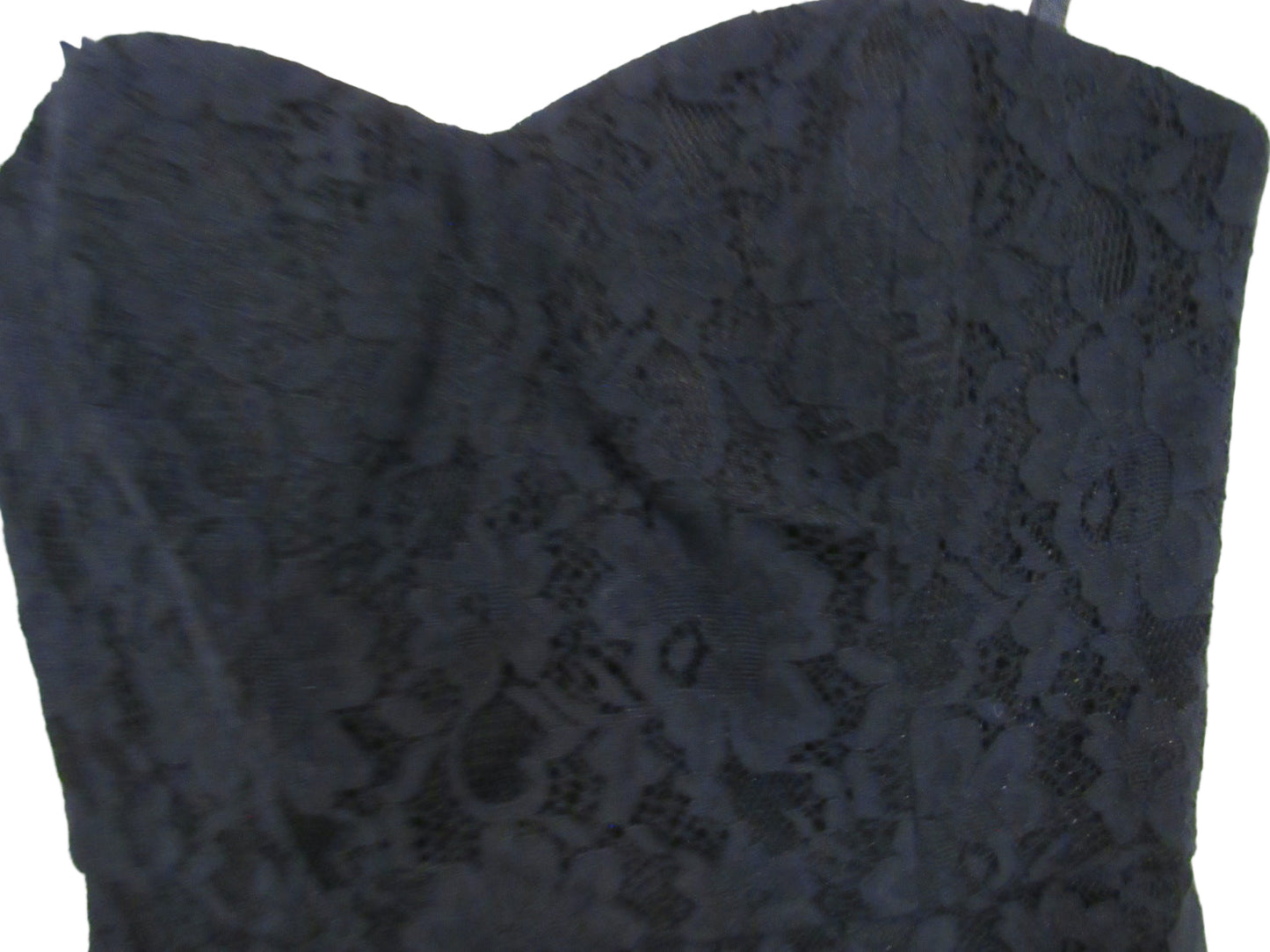 BCBGMAXAZRIA Roselle Lace Knee Length Underwire Corset Dress Size 0