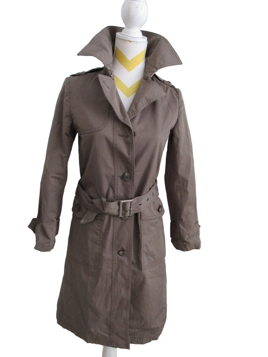 UNITED COLOR OF BENETTON Khaki Coat