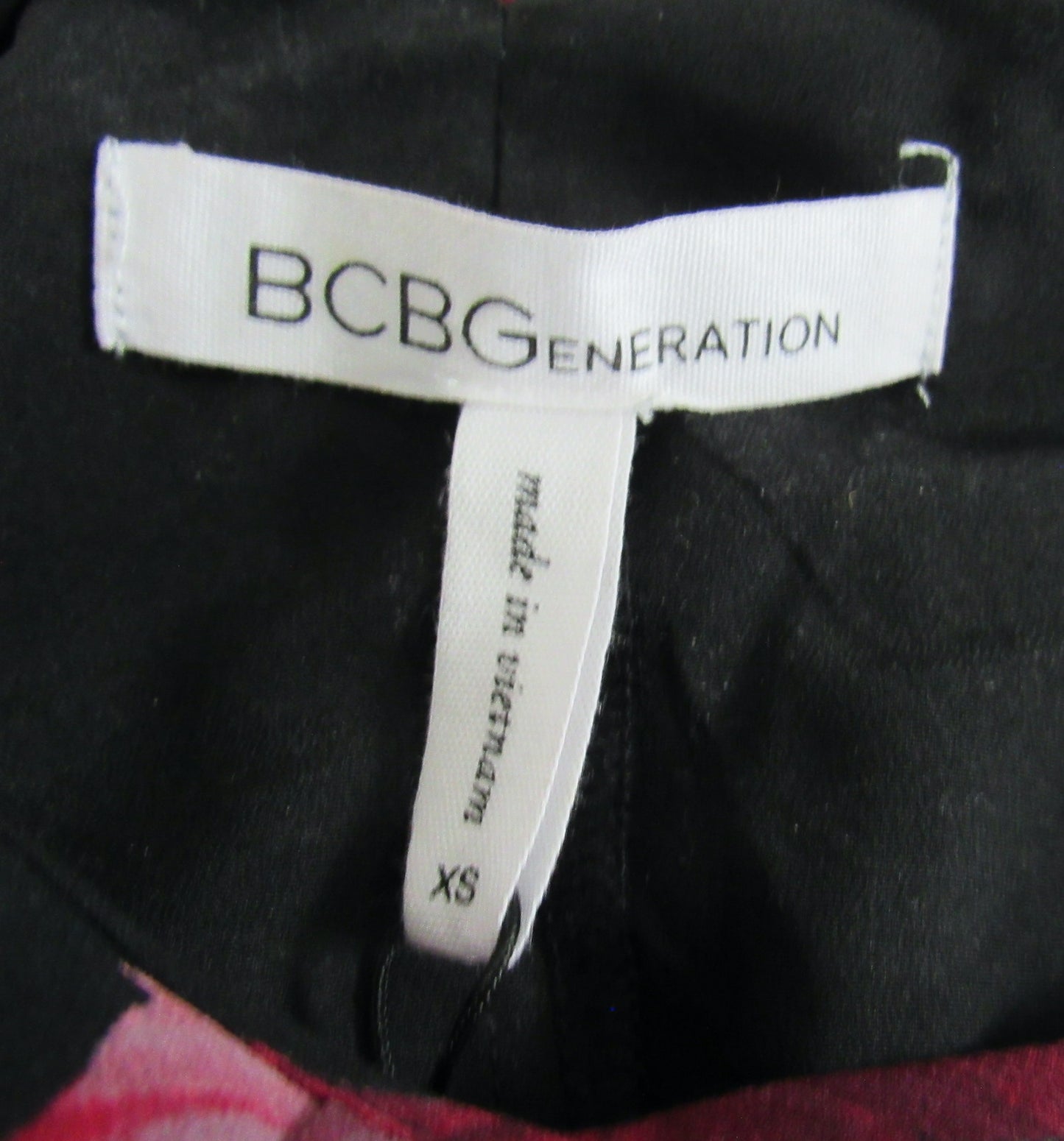 BCBGeneration Ruffle Dark Floral Dress XS