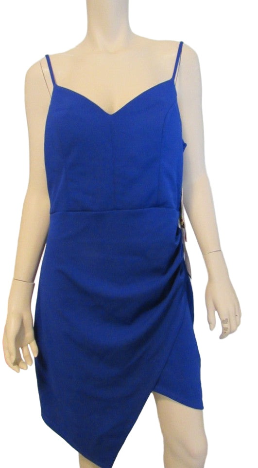 EMERALD SUNDAE Spagetti Strap Asymmetric Cocktail Night Out Dress XXL